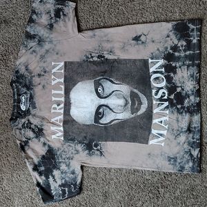 Marilyn Manson tie dye t shirt size XL